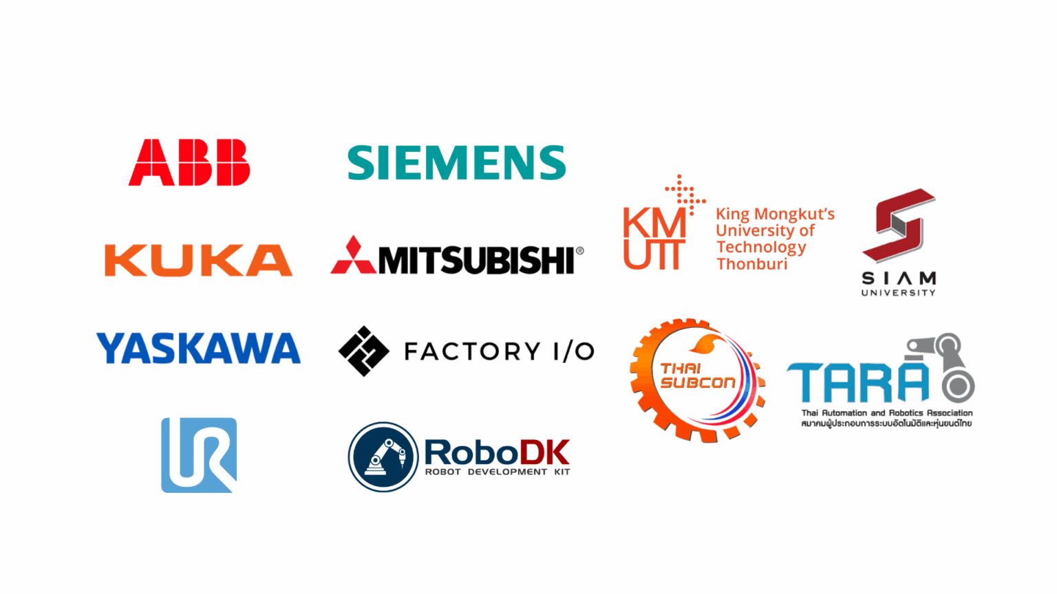 ตราสัญลักษณ์พันธมิตรเทคโนโลยีและเครือข่ายอุตสาหกรรมของ RoboCloud